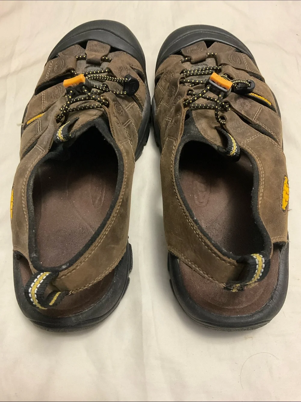 Keen Newport Brown Men's Closed-Toe Outdoor Sandals 12